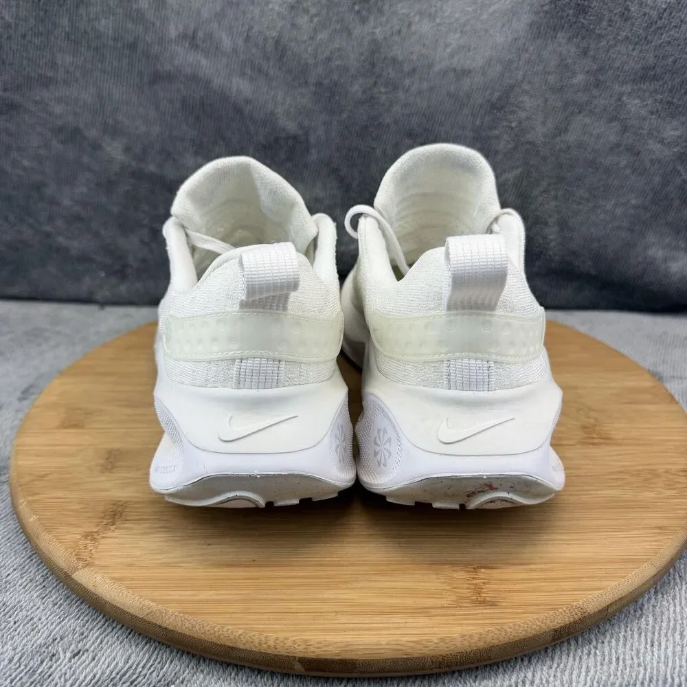 Nike React InfinityRN 4 Shoes Womens Size 7.5 White Running Sneakers DR2670-102